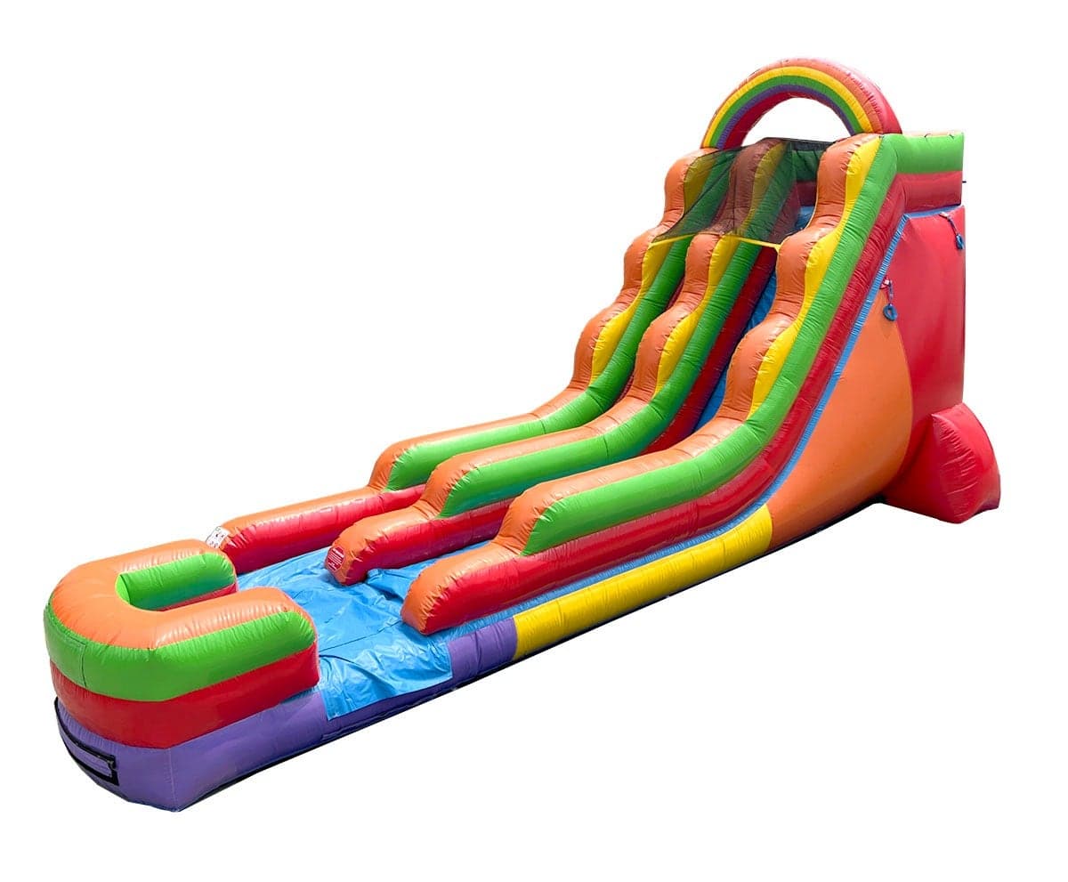 18' Rainbow Water Slide