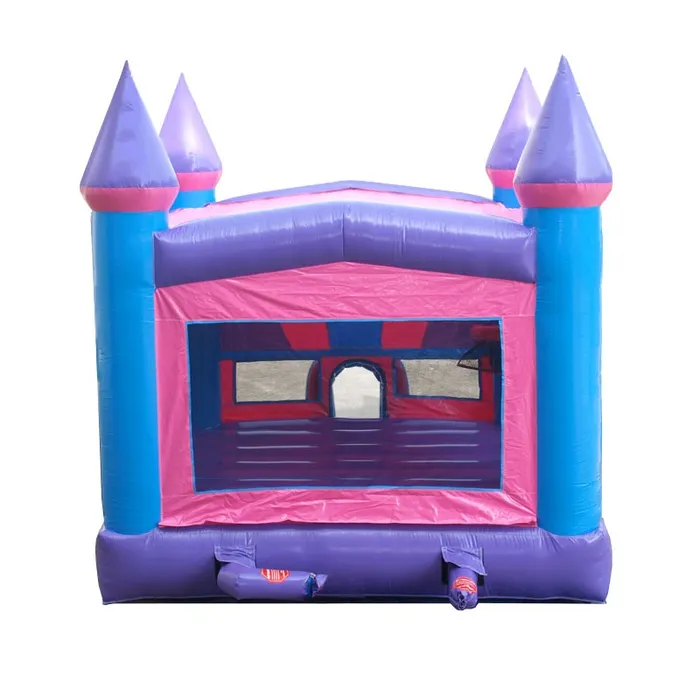 Pink Inflatable Bounce House — photo 3 of 6