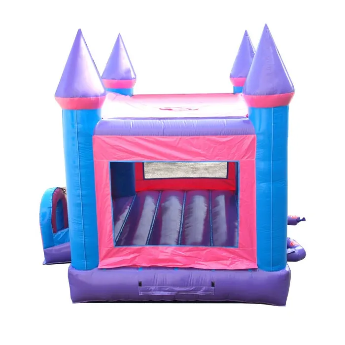Pink Inflatable Bounce House — photo 5 of 6